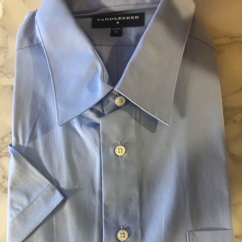 Saddlebred men’s dress shirt size 17-17.5 XL